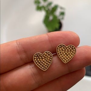 Anna Beck Heart Post Earrings